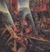 Umberto Boccioni Head Light Surroundings (nn03) oil painting